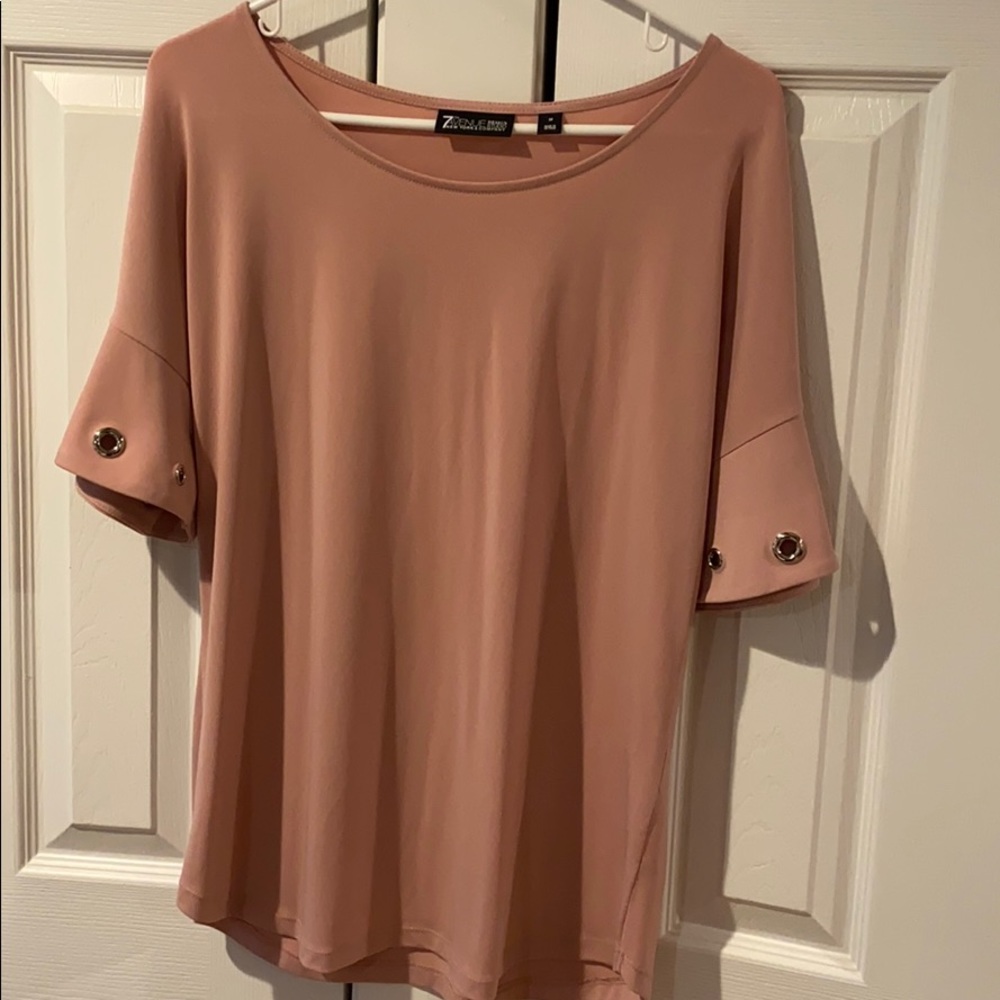 Rose colored blouse
